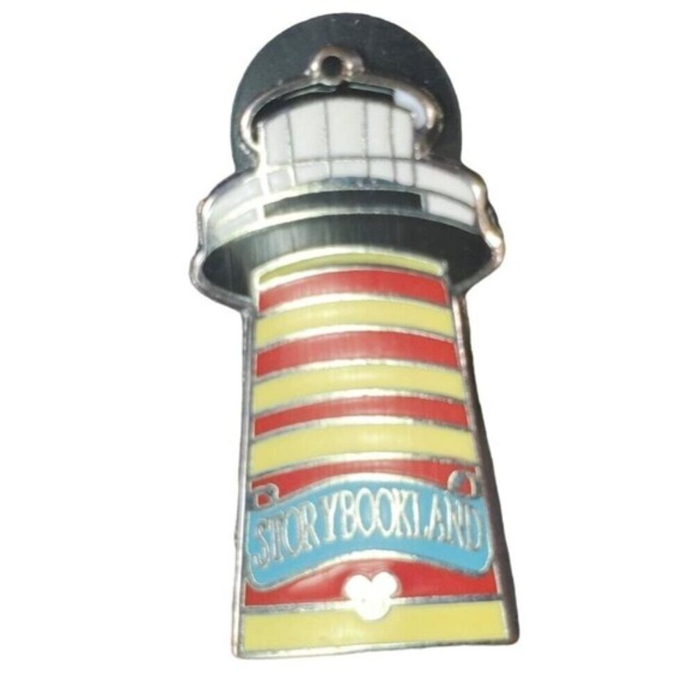 Disney Story Book Lighthouse Trading Pin Brooch Hidden Mickey Lapel Pin Jewelry